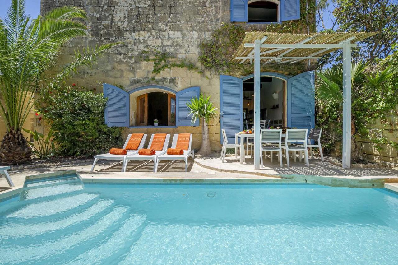 Oleandra Holiday Home Għasri Exterior foto